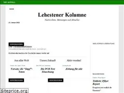 Sites similar to lehestener-kolumne.de