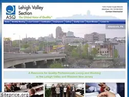 Sites similar to lehighvalleyasq.org