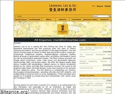Sites similar to lehmanlaw.com