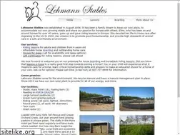 Sites similar to lehmann-stables.com