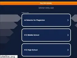 Sites similar to lehrer-info.net