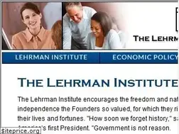 Sites similar to lehrmaninstitute.org