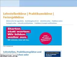 Sites similar to lehrstelle-handwerk.de