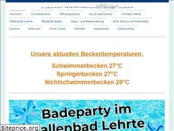 Sites similar to lehrter-baeder.de