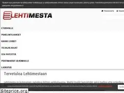 Sites similar to lehtimesta.fi