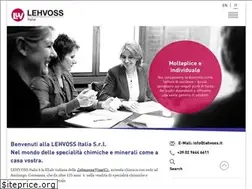 Sites similar to lehvoss.it