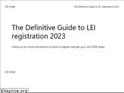 Sites similar to lei-code.com
