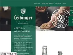 Sites similar to leibinger.de