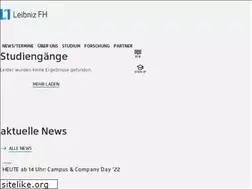 Sites similar to leibniz-fh.de