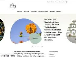 Sites similar to leibniz-gemeinschaft.de