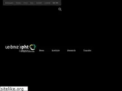 Sites similar to leibniz-ipht.de