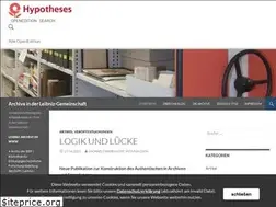 Sites similar to leibnizarc.hypotheses.org