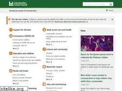 Sites similar to leicestershire.gov.uk