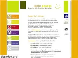 Sites similar to leicht-gesagt.de