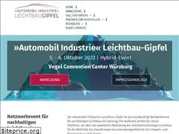 Sites similar to leichtbau-gipfel.de