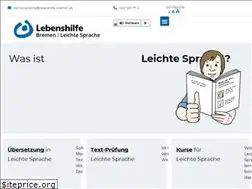 Sites similar to leichte-sprache.de