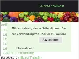 Sites similar to leichte-vollkost.de