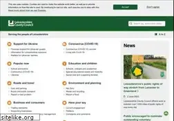 Sites similar to leics.gov.uk