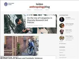 Sites similar to leidenanthropologyblog.nl