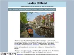 Sites similar to leidenholland.com