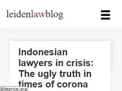 Sites similar to leidenlawblog.nl