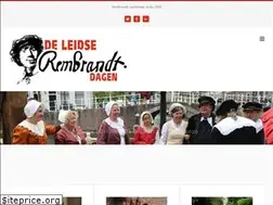 Sites similar to leidserembrandtdagen.nl