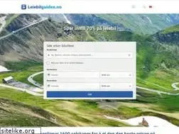 Sites similar to leiebilguiden.no