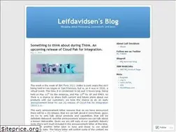 Sites similar to leifdavidsen.wordpress.com