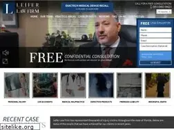 Sites similar to leiferlaw.com