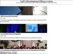 Sites similar to leifwells.github.io