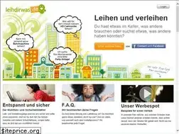 Sites similar to leihdirwas.de