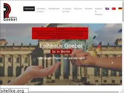 Sites similar to leihhaus-goebel.de