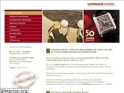 Sites similar to leihhaus-kassel.de