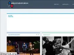 Sites similar to leiklist.is