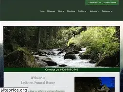 Sites similar to leiknessfuneralhome.com