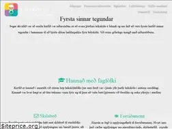 Sites similar to leikskolinn.is