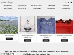 Sites similar to leinenboutique.de