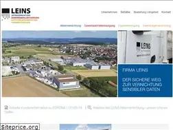 Sites similar to leins-akten.de