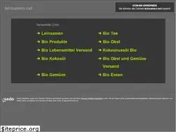 Sites similar to leinsamen.net