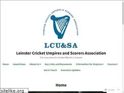 Sites similar to leinstercricketumpiresscorers.net