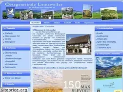 Sites similar to leinsweiler.de