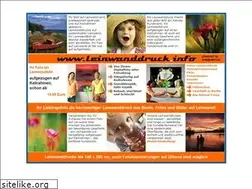 Sites similar to leinwanddruck.info