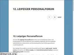 Sites similar to leipziger-personalforum.de