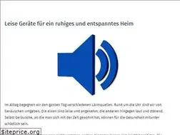 Sites similar to leise-geraete.de