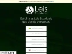Sites similar to leisestaduais.com.br
