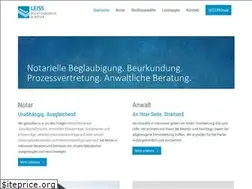 Sites similar to leiss-notar-hannover.de