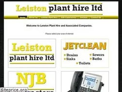 Sites similar to leistonplanthire.co.uk