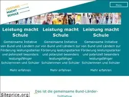 Sites similar to leistung-macht-schule.de