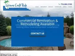 Sites similar to leisurecraftpools.com