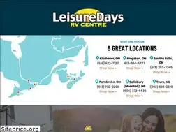 Sites similar to leisuredays.ca